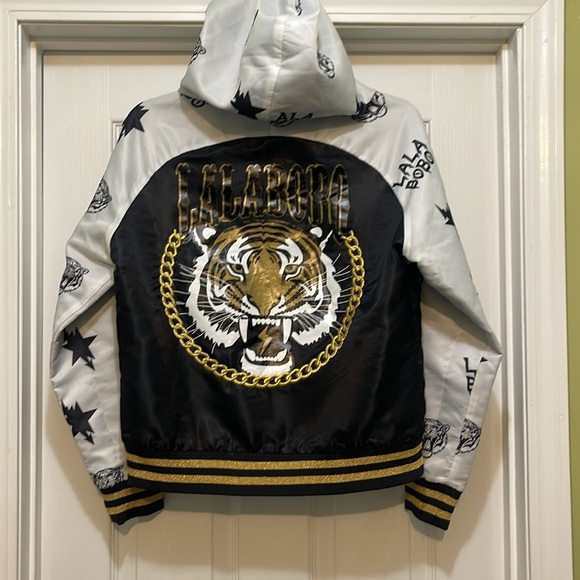 Lalabobo - Black and White Reversible Jacket - Tiger - size M - Picture 2 of 15